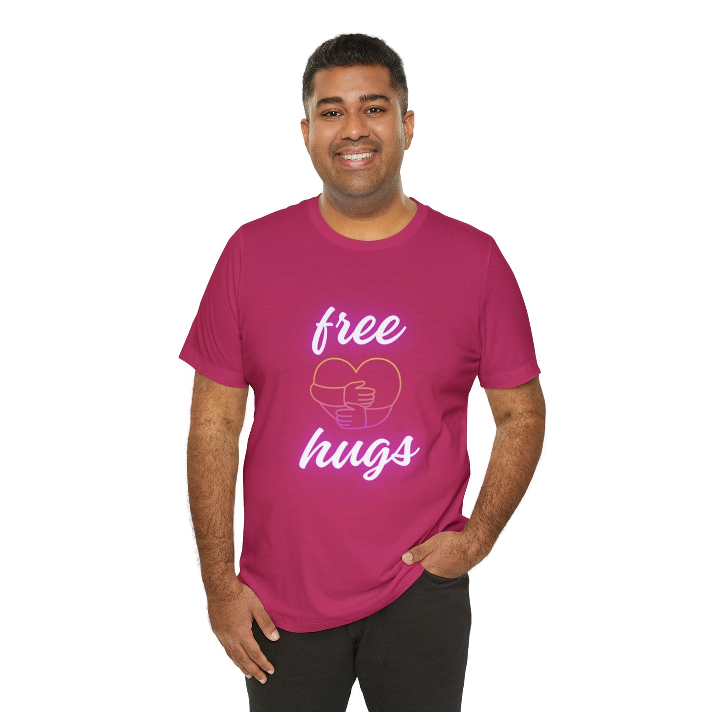 Free Hugs Unisex Jersey Short Sleeve Tee