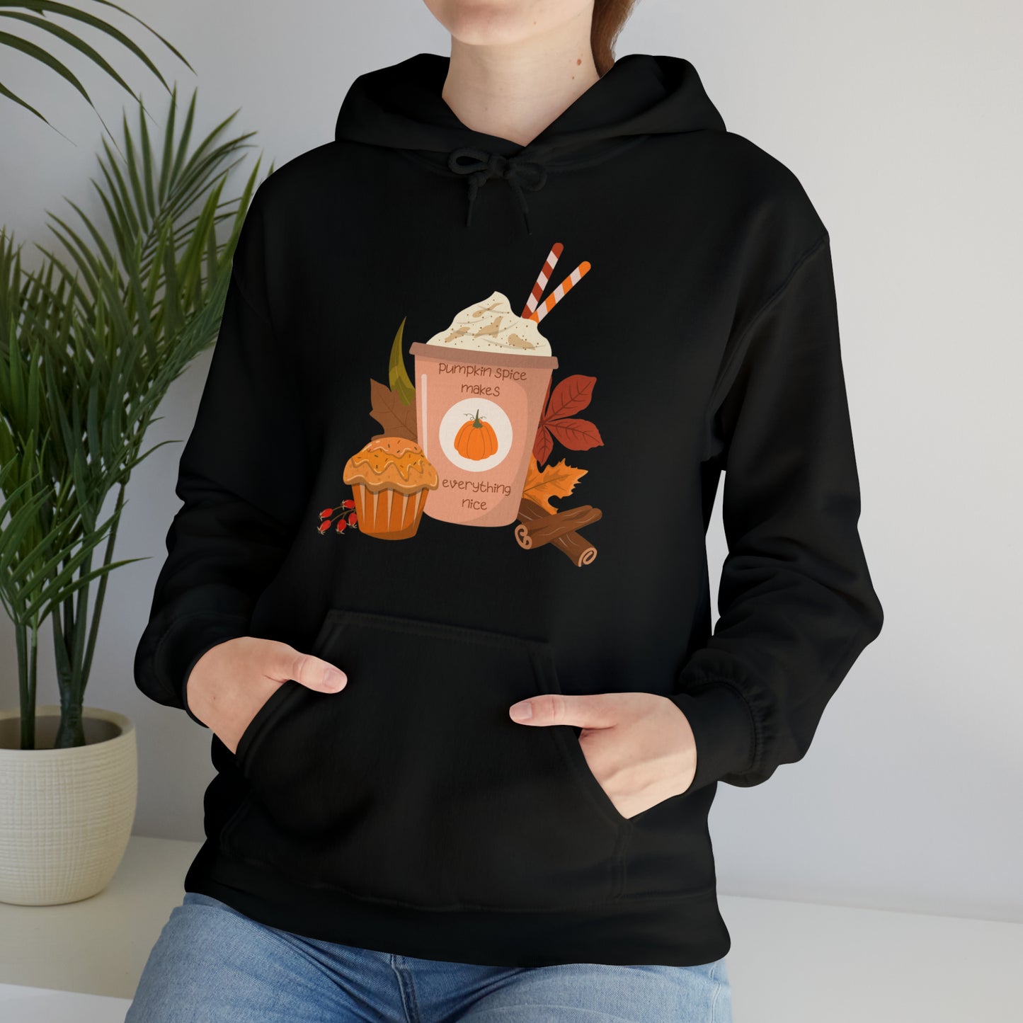 Pumpkin Spice Unisex Heavy Blend™ Hooded Sweatshirt