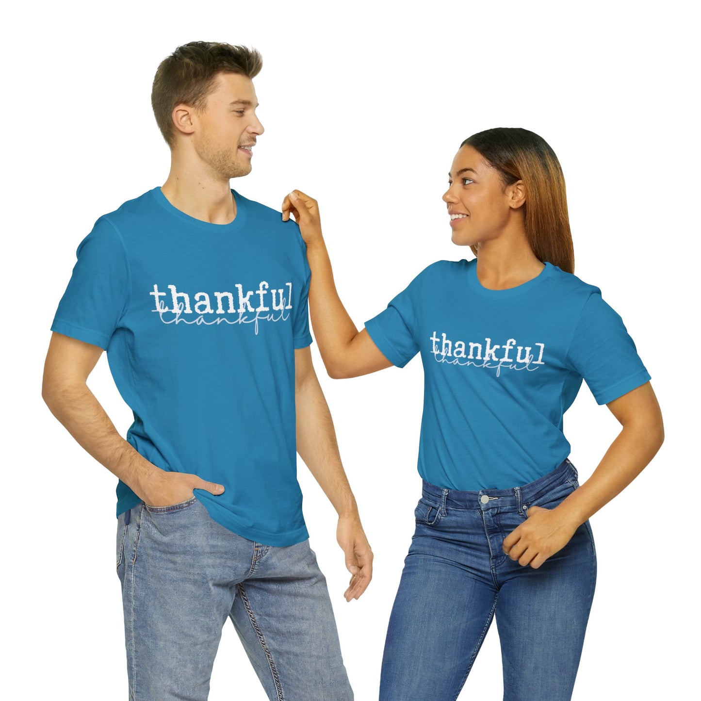 Thankful Unisex Jersey Short Sleeve Tee