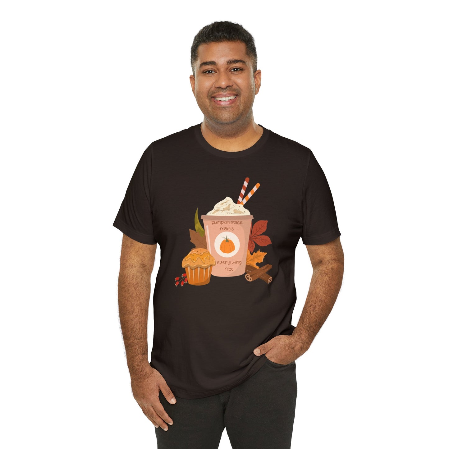 Pumpkin Spice Unisex Jersey Short Sleeve Tee