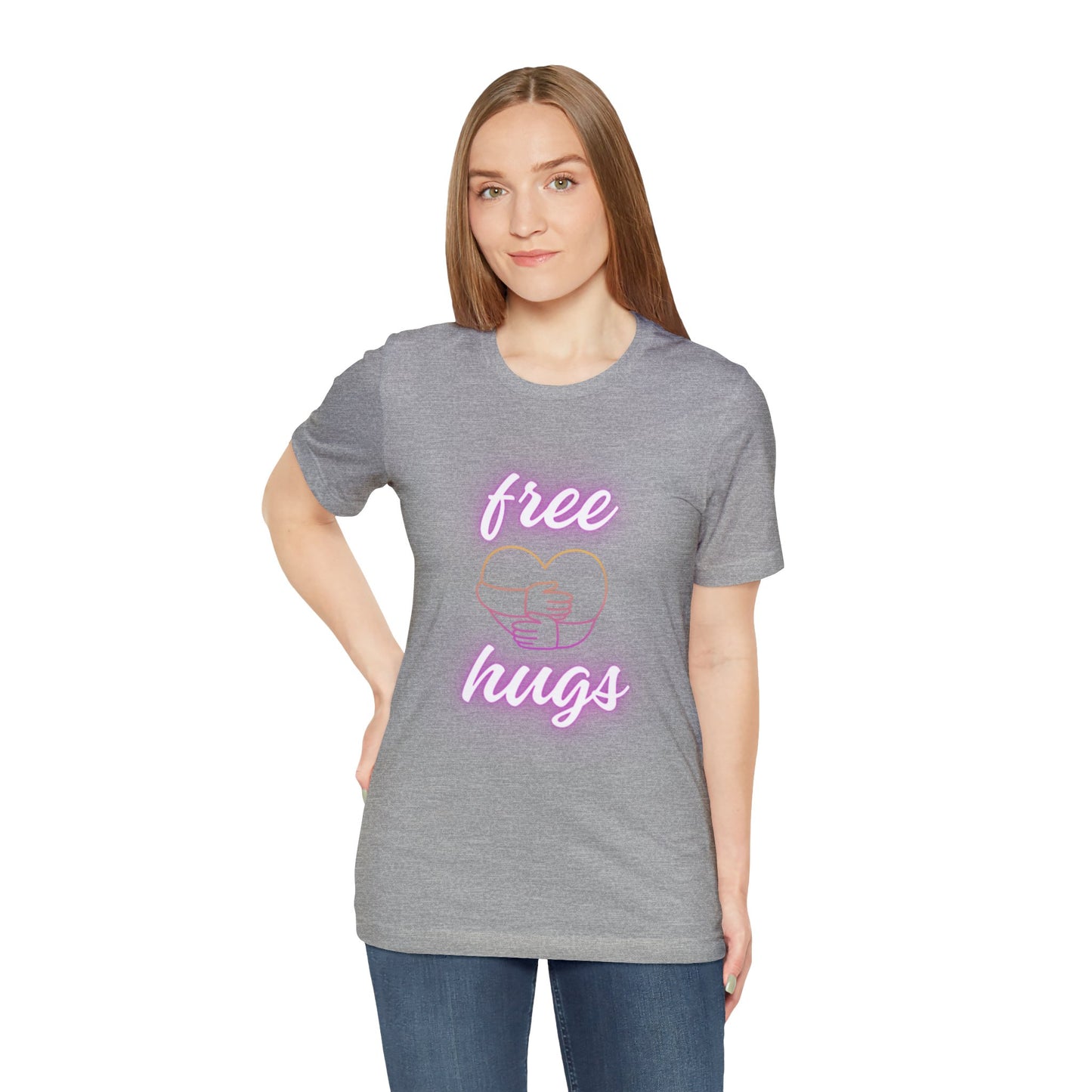 Free Hugs Unisex Jersey Short Sleeve Tee