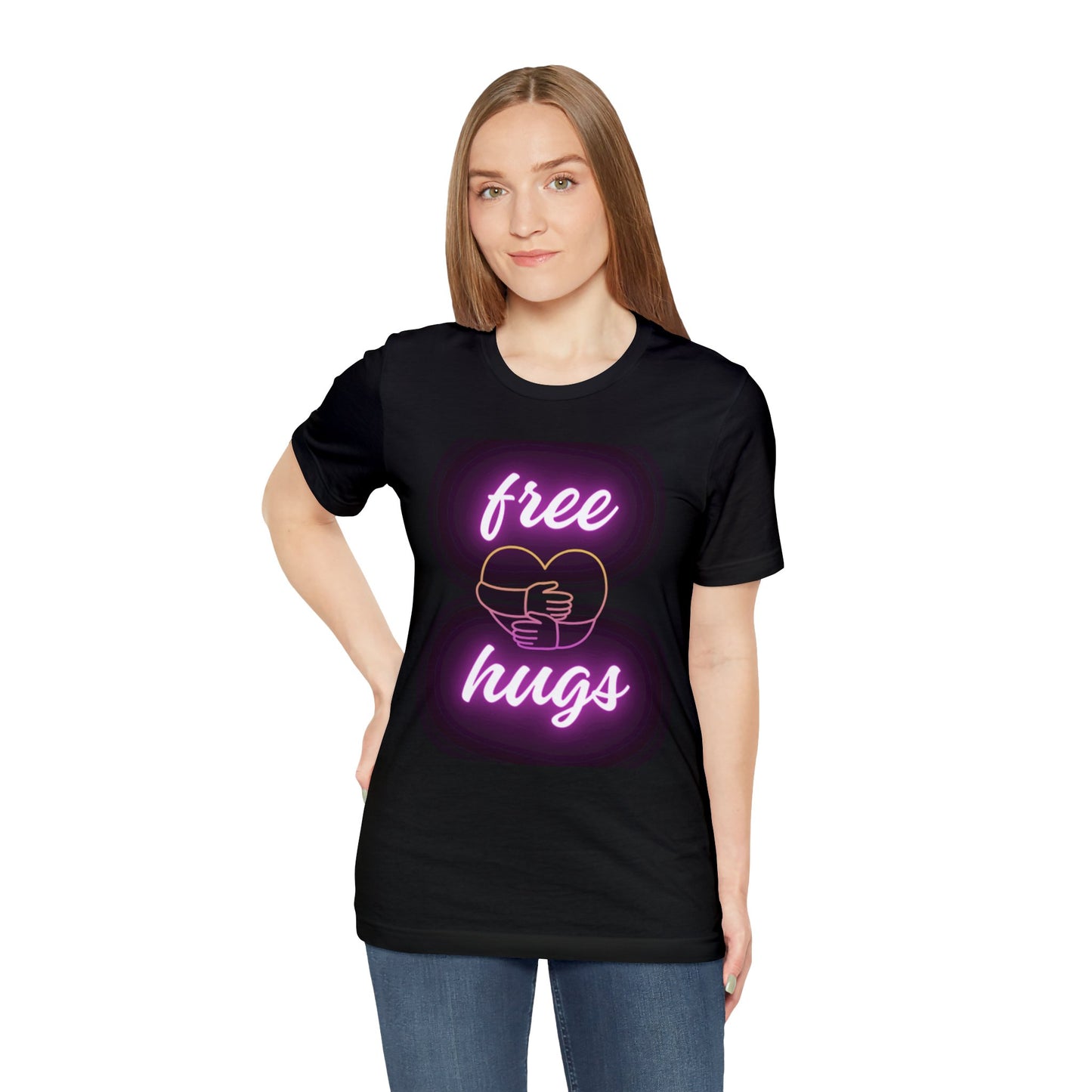 Free Hugs Unisex Jersey Short Sleeve Tee