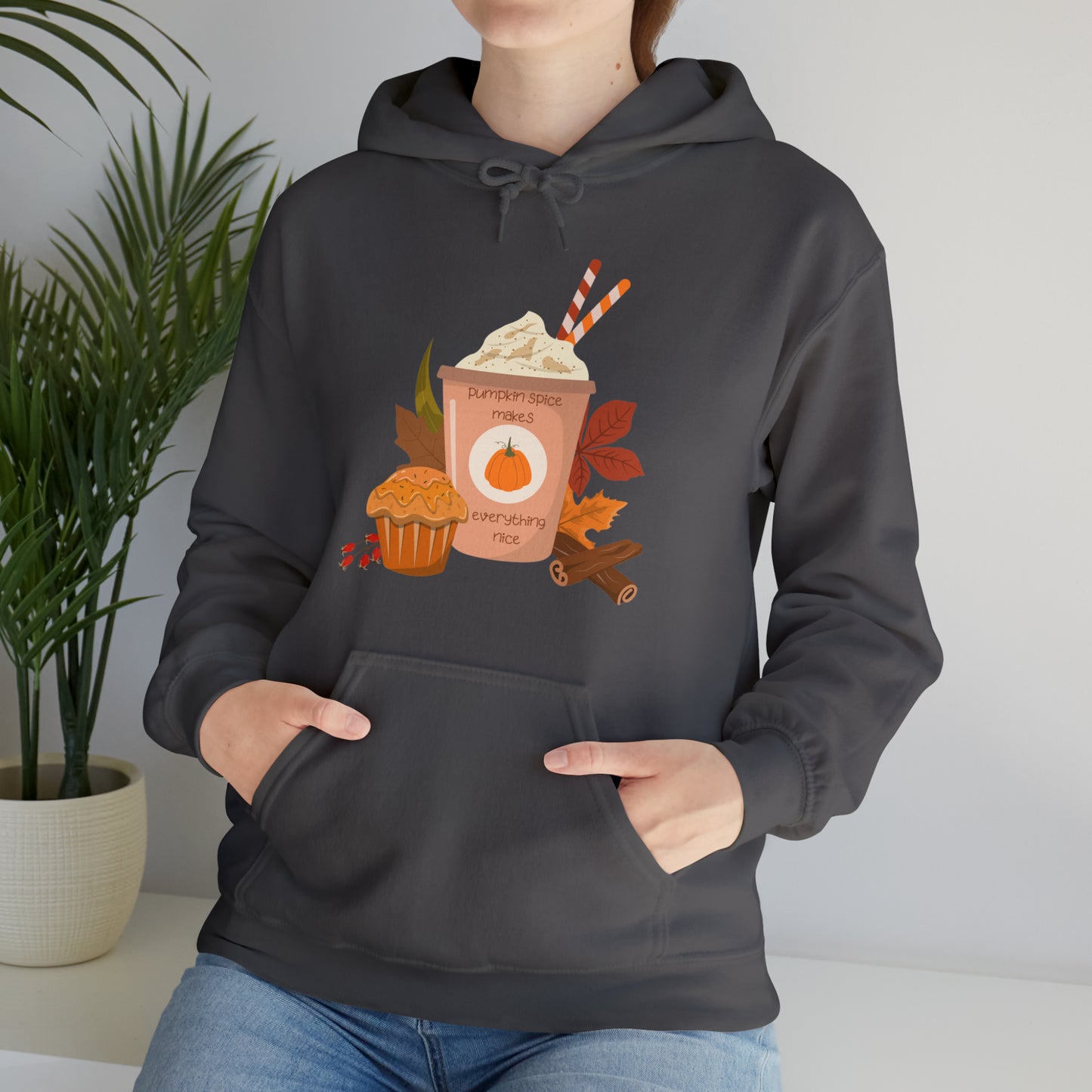 Pumpkin Spice Unisex Heavy Blend™ Hooded Sweatshirt