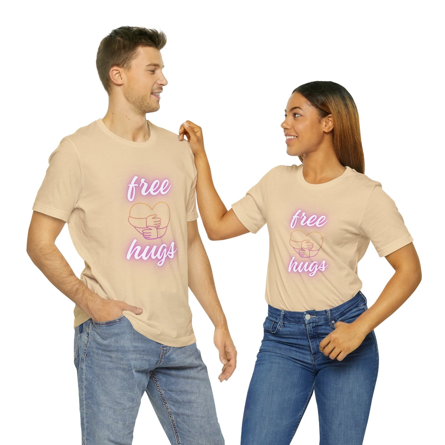 Free Hugs Unisex Jersey Short Sleeve Tee