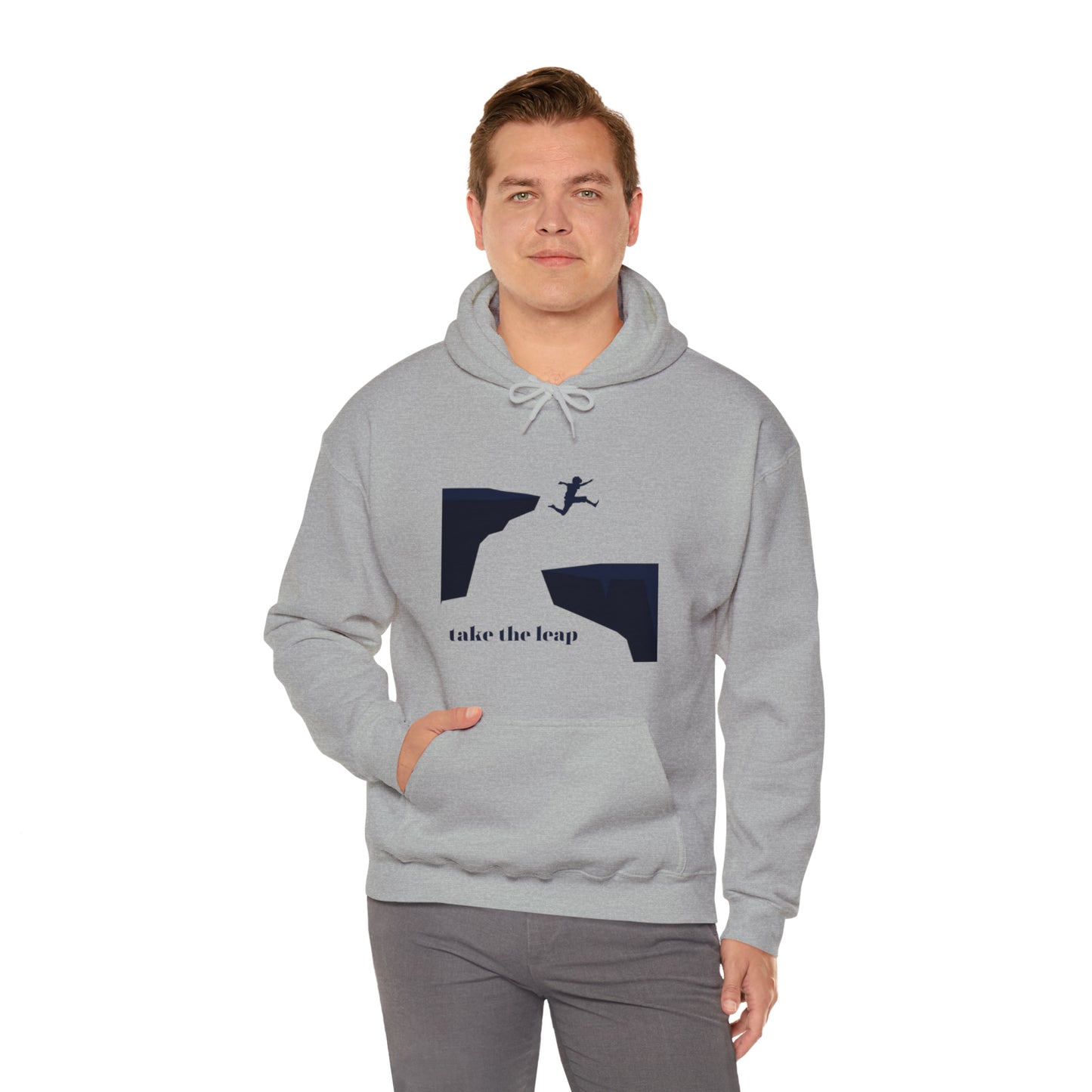 Take the Leap Unisex Hooded Sweatshirt