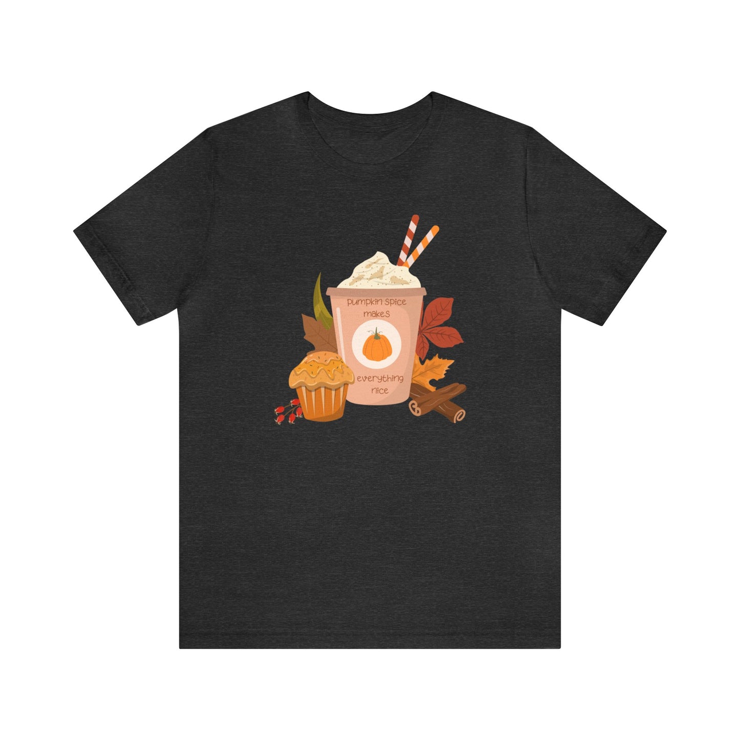 Pumpkin Spice Unisex Jersey Short Sleeve Tee