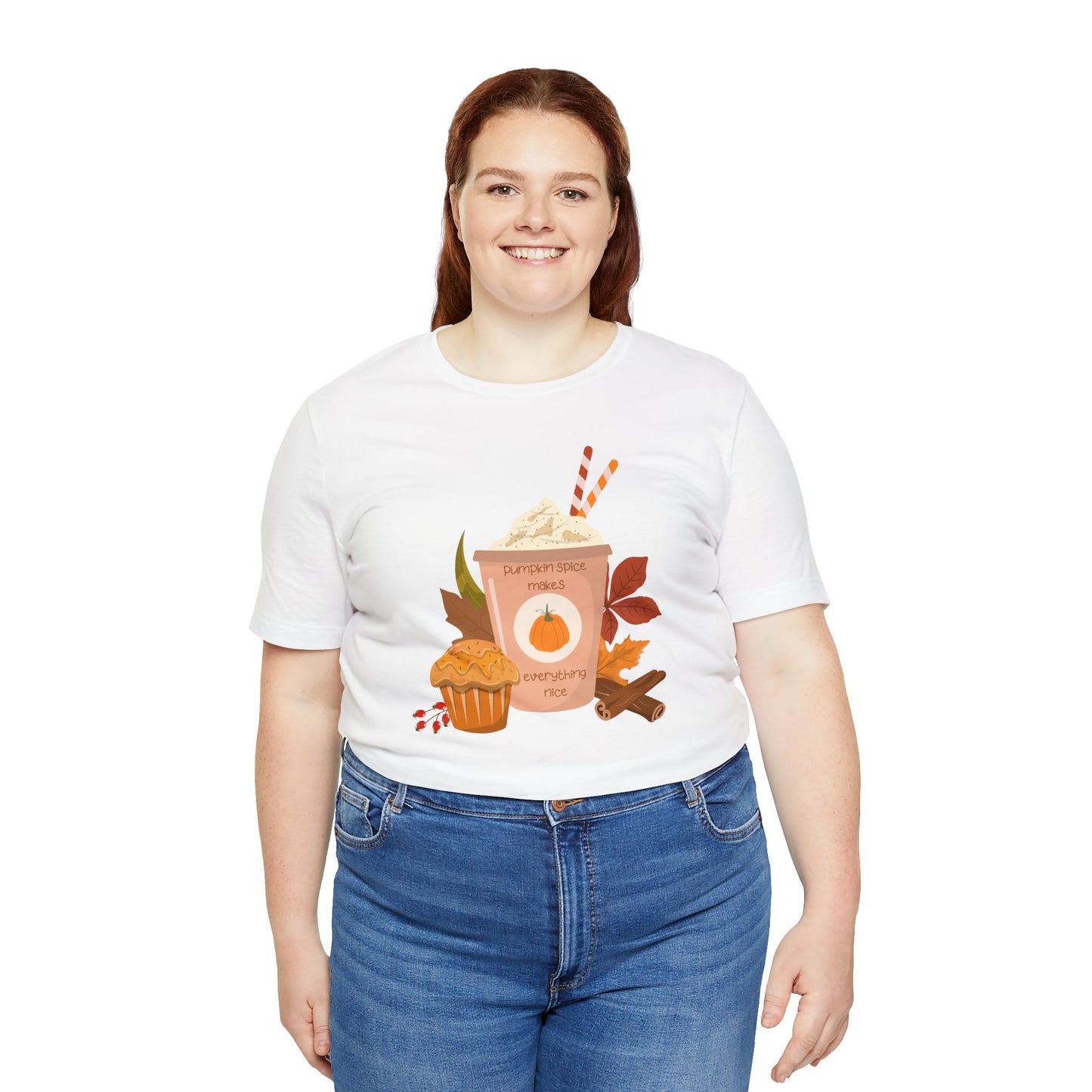 Pumpkin Spice Unisex Jersey Short Sleeve Tee