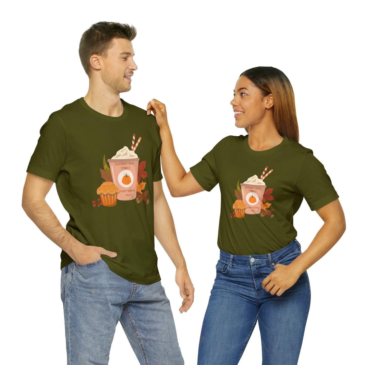 Pumpkin Spice Unisex Jersey Short Sleeve Tee