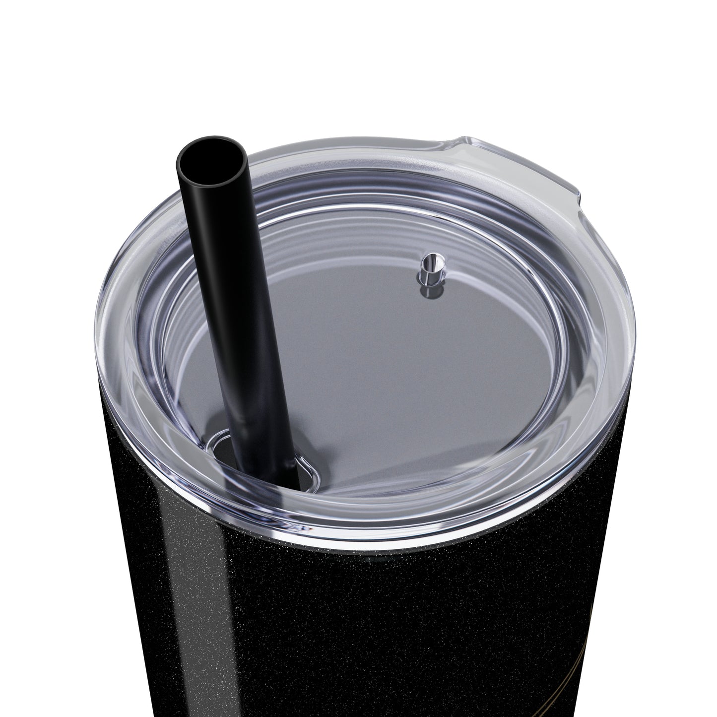 Enchanted Gifts & Crafts Skinny Tumbler with Straw, 20oz
