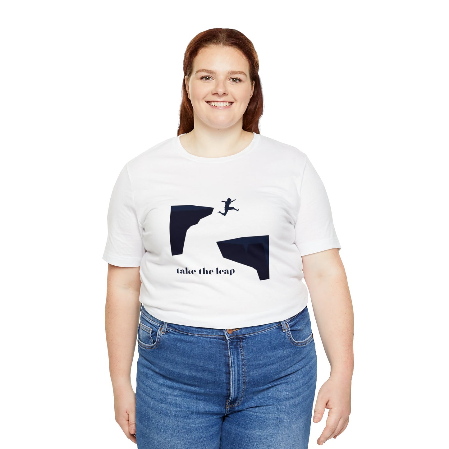 Take the Leap Unisex Jersey Short Sleeve Tee