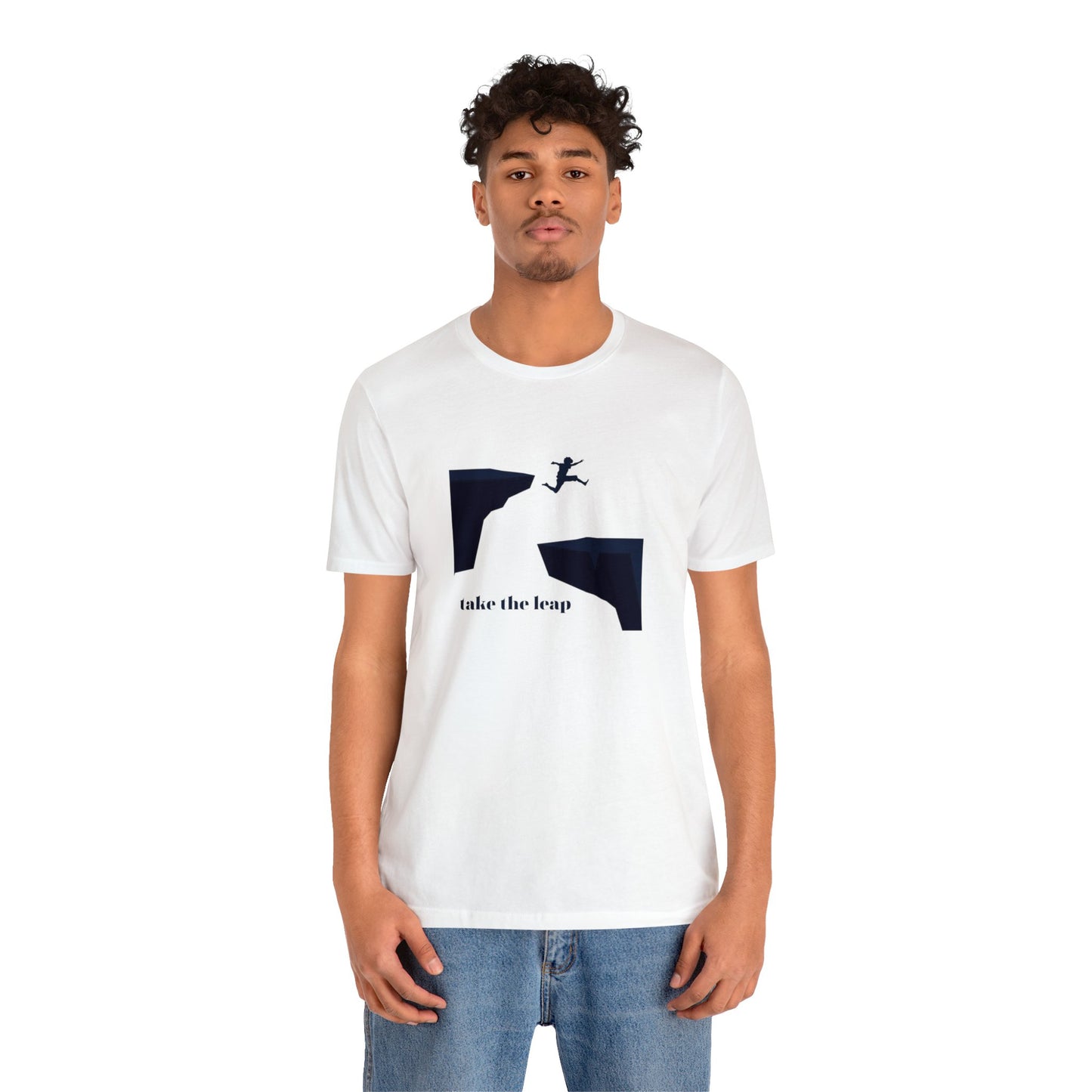 Take the Leap Unisex Jersey Short Sleeve Tee