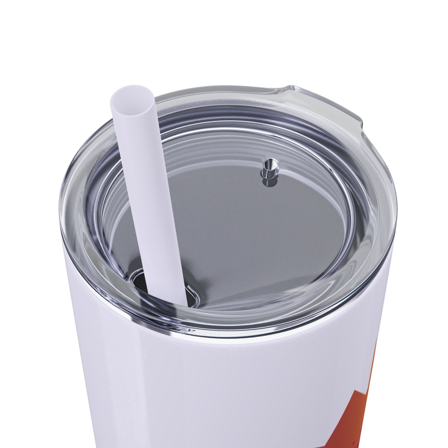 Sparkle & Shine Skinny Tumbler with Straw, 20oz