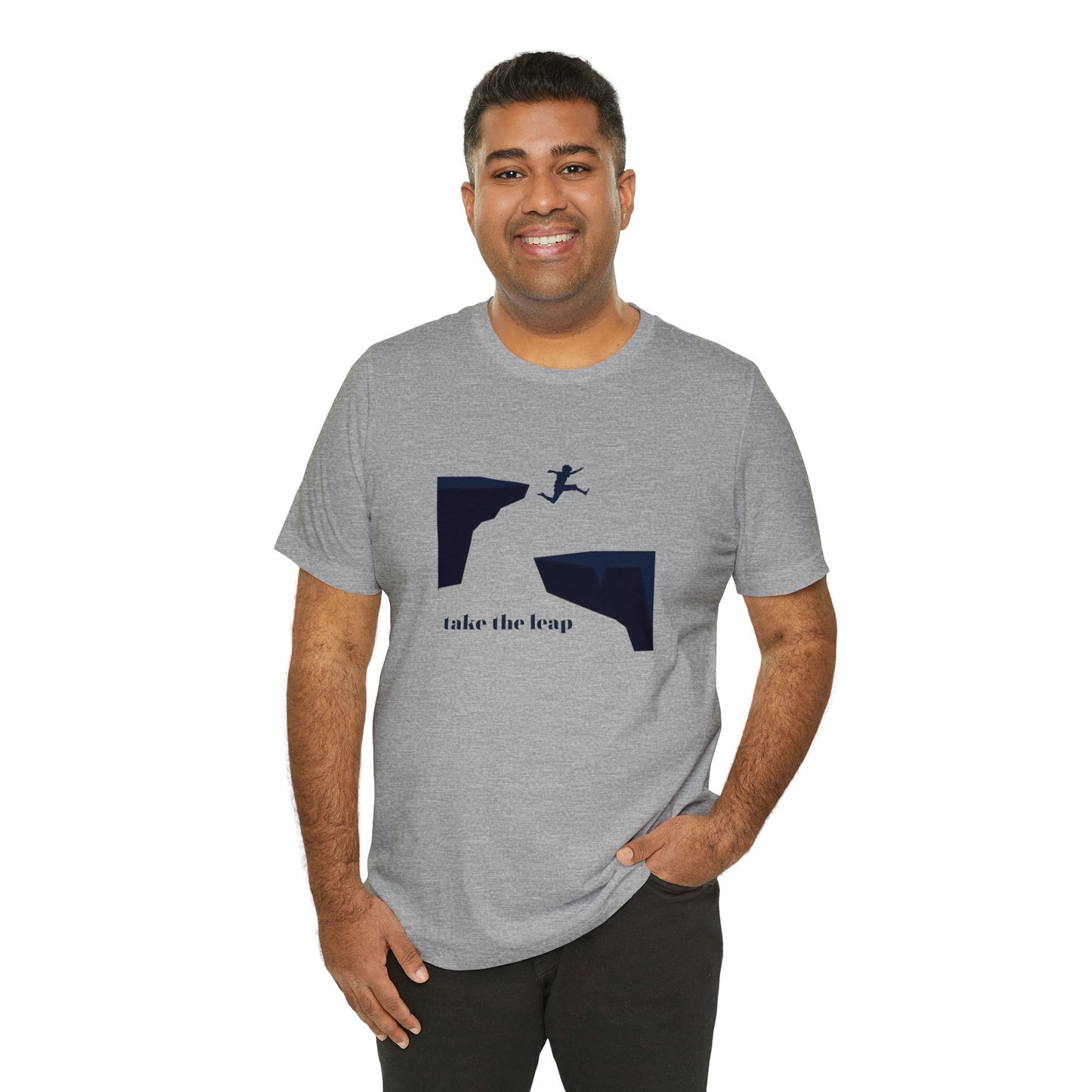 Take the Leap Unisex Jersey Short Sleeve Tee