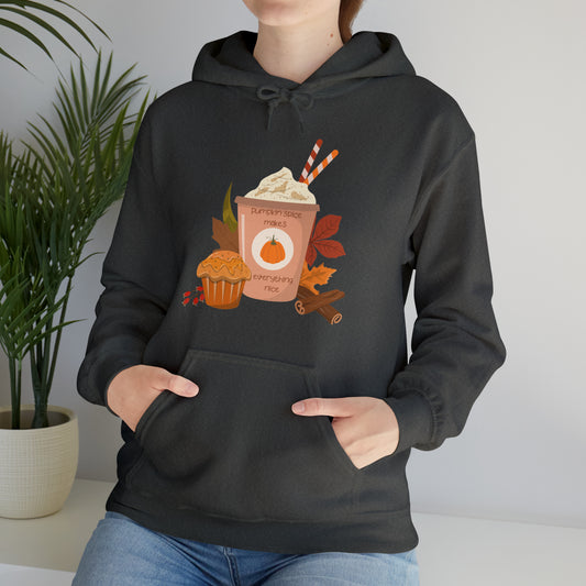 Pumpkin Spice Unisex Heavy Blend™ Hooded Sweatshirt