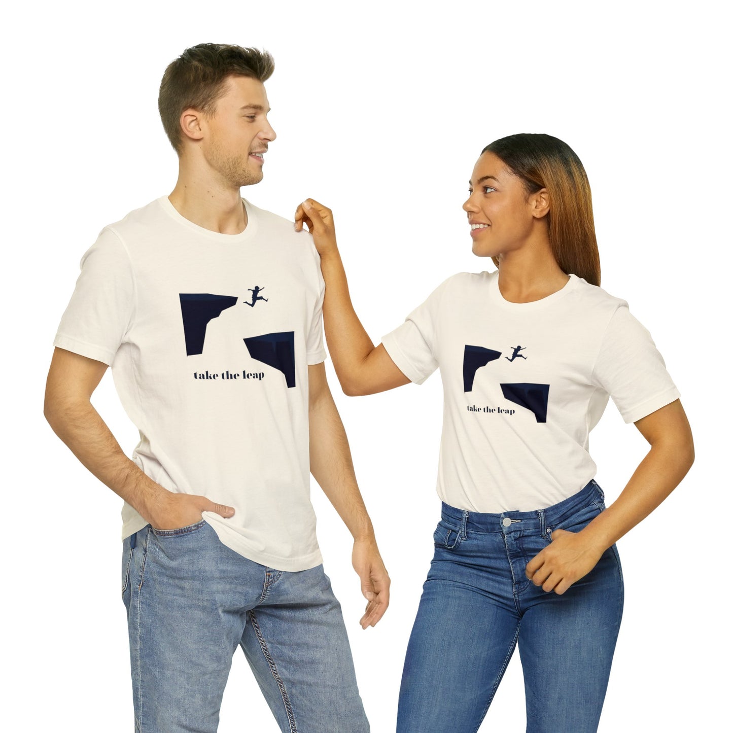 Take the Leap Unisex Jersey Short Sleeve Tee