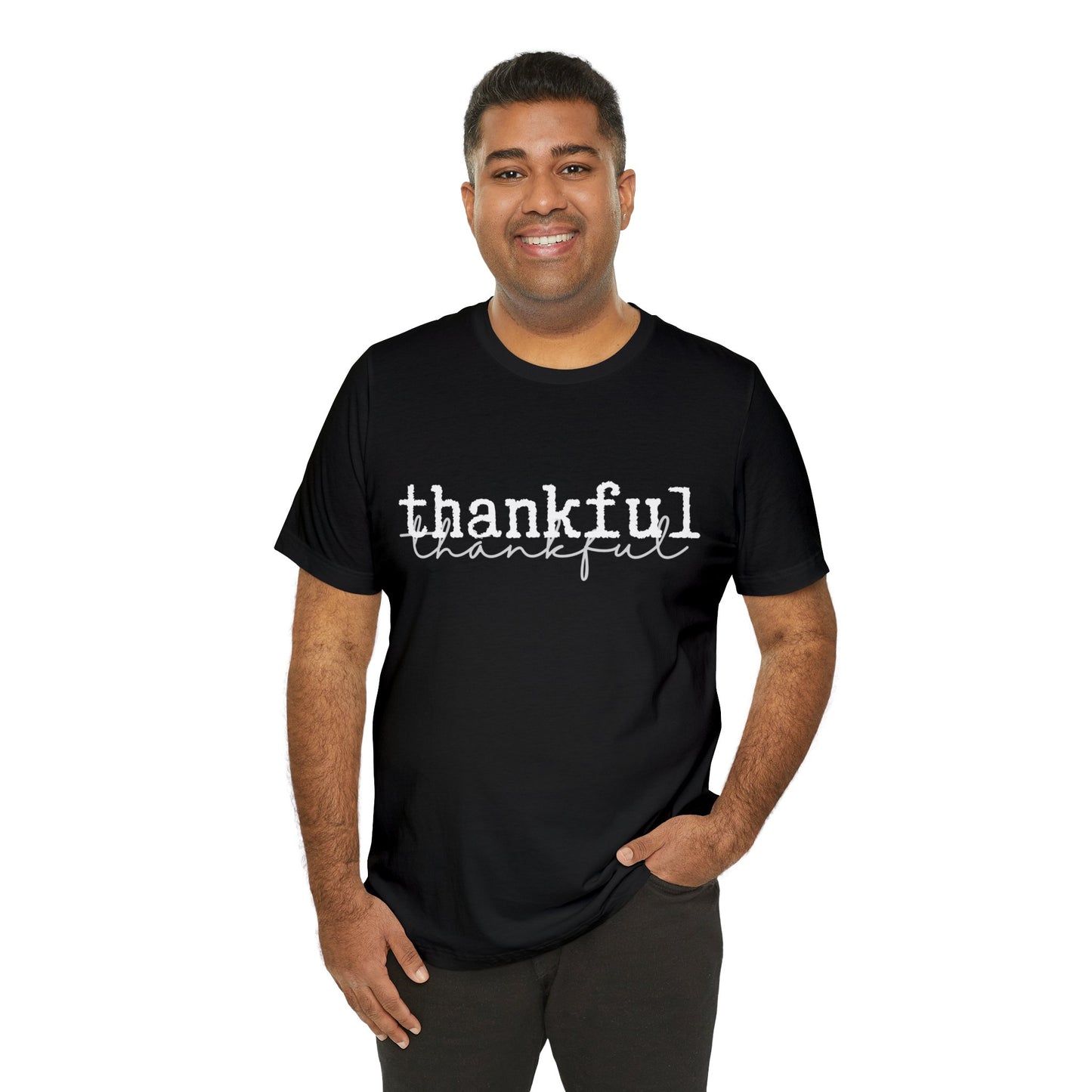 Thankful Unisex Jersey Short Sleeve Tee