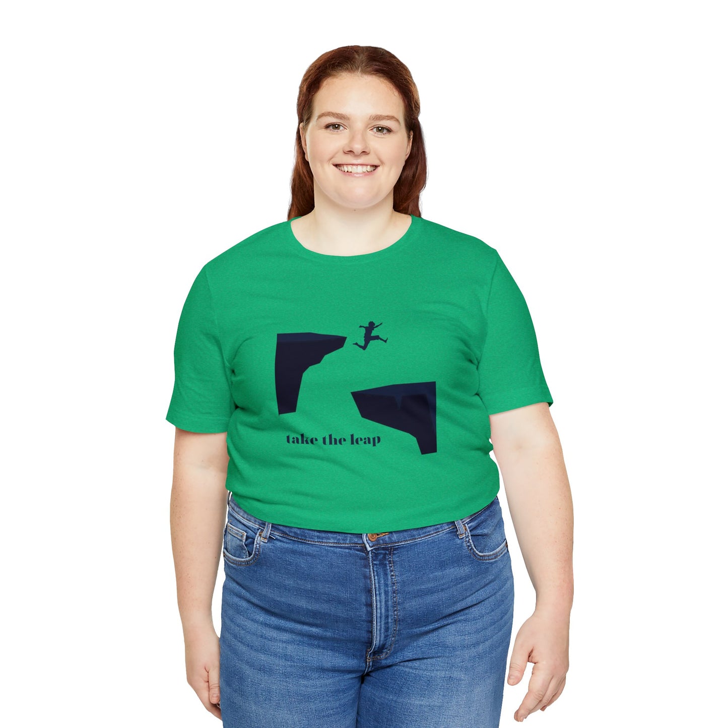 Take the Leap Unisex Jersey Short Sleeve Tee