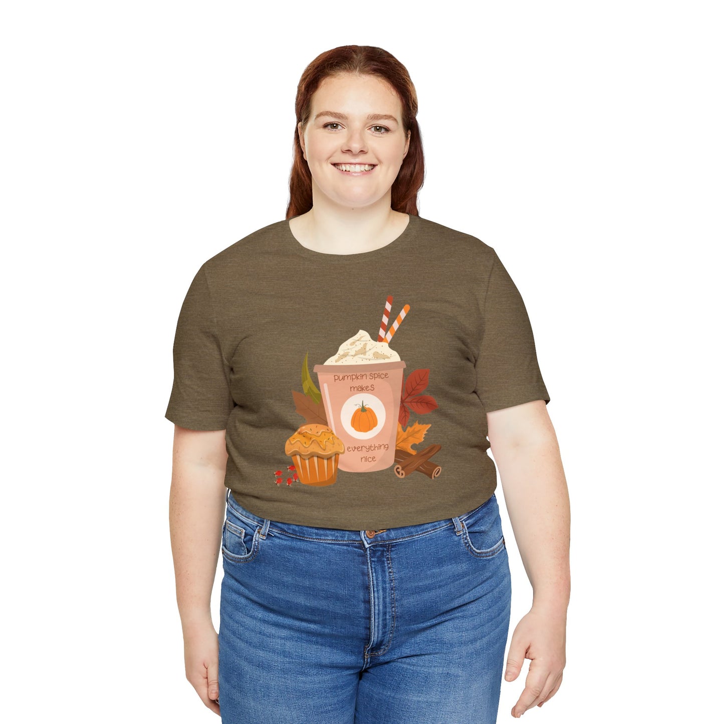 Pumpkin Spice Unisex Jersey Short Sleeve Tee