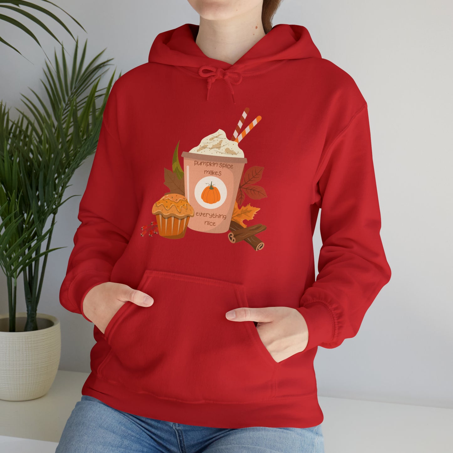 Pumpkin Spice Unisex Heavy Blend™ Hooded Sweatshirt