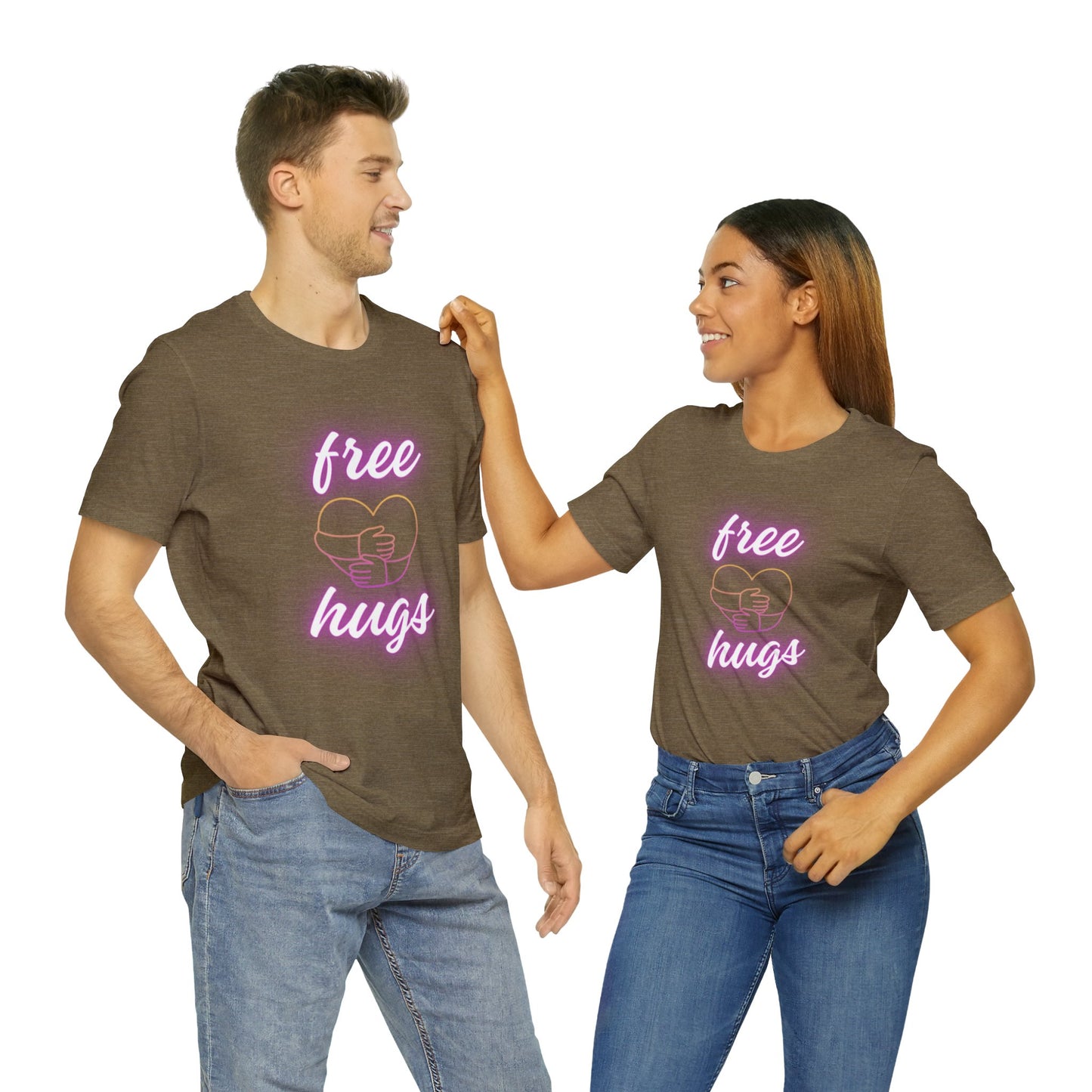 Free Hugs Unisex Jersey Short Sleeve Tee