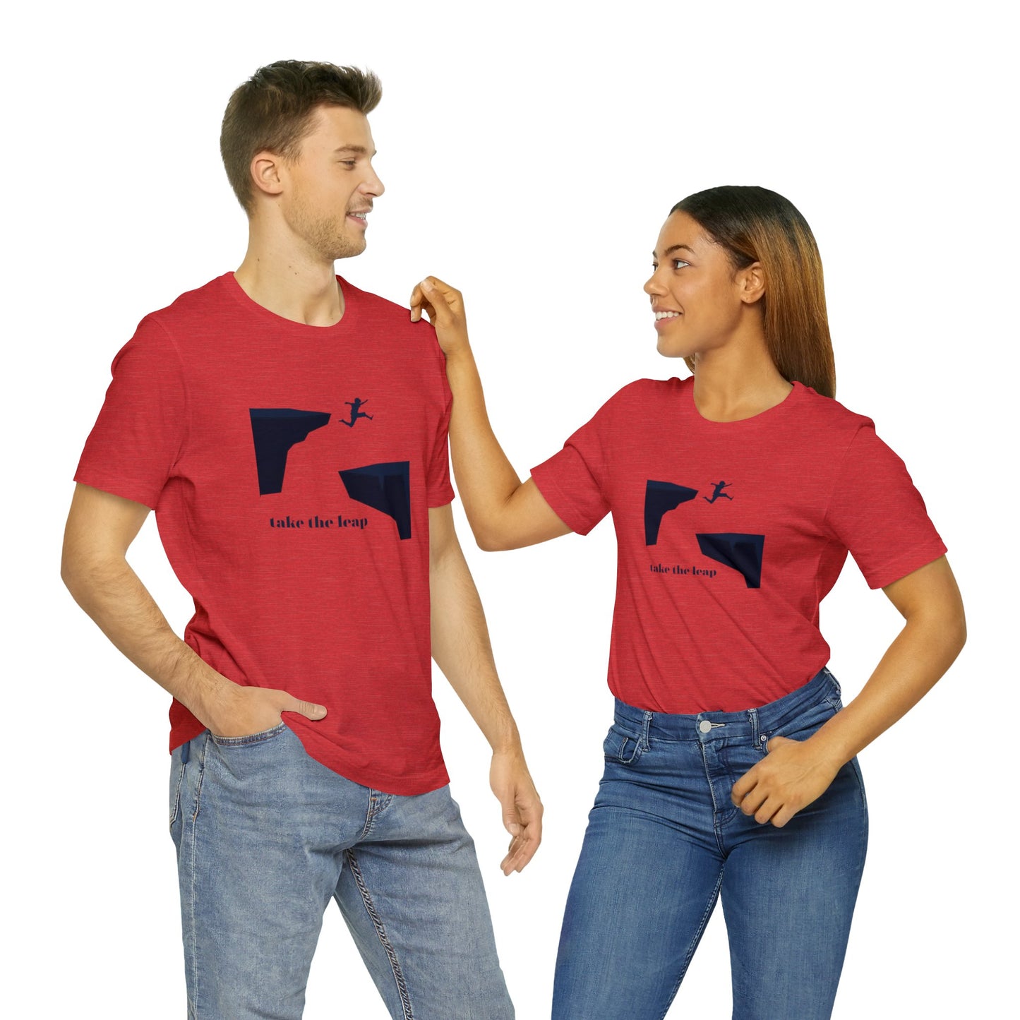 Take the Leap Unisex Jersey Short Sleeve Tee
