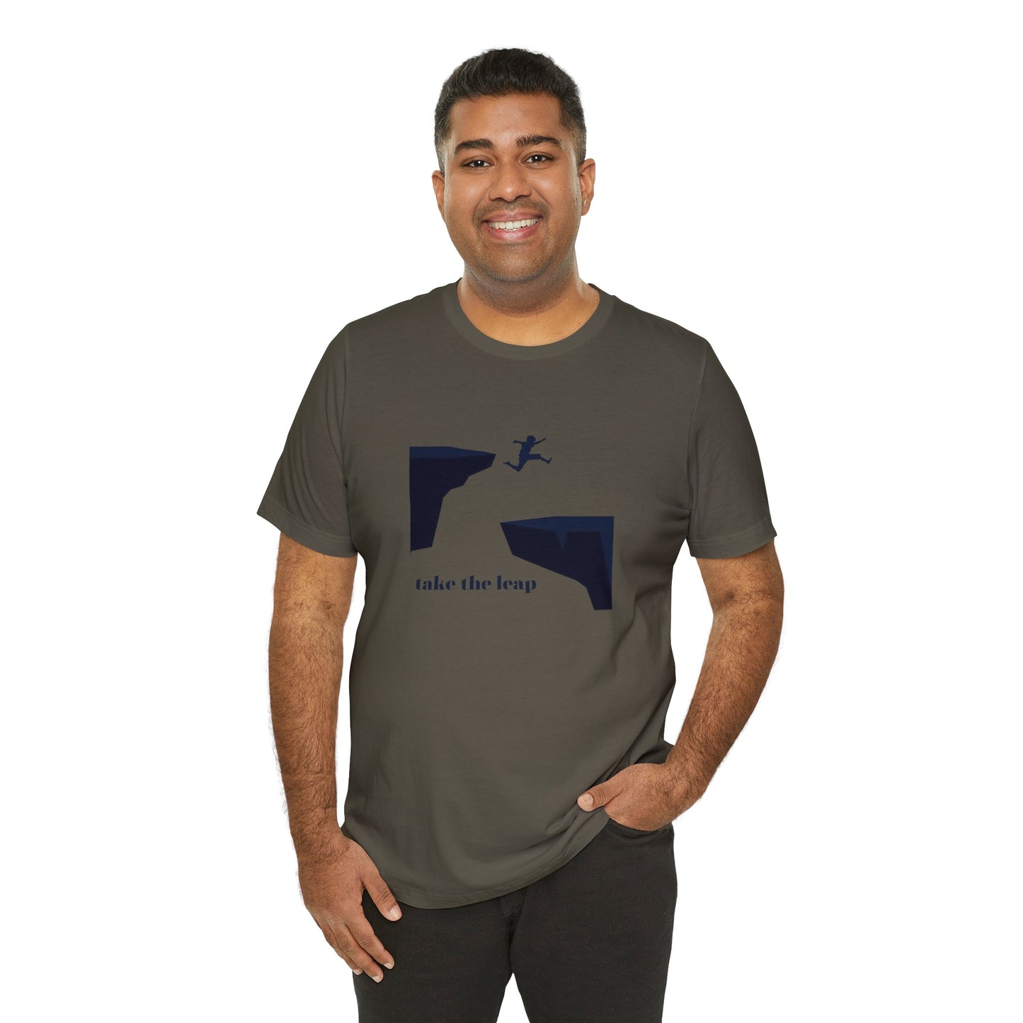 Take the Leap Unisex Jersey Short Sleeve Tee