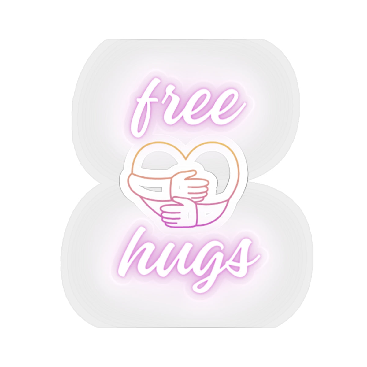 Free Hugs Stickers