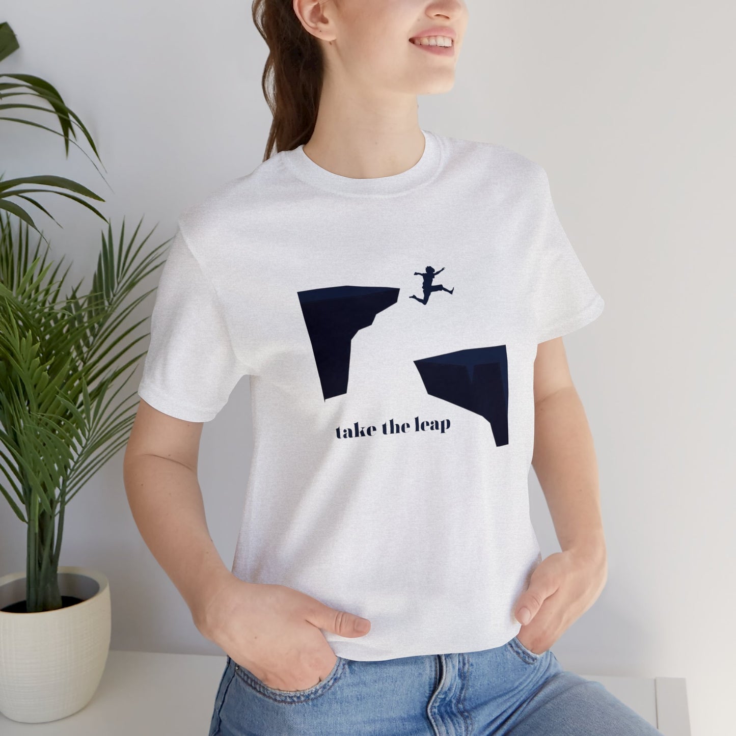 Take the Leap Unisex Jersey Short Sleeve Tee