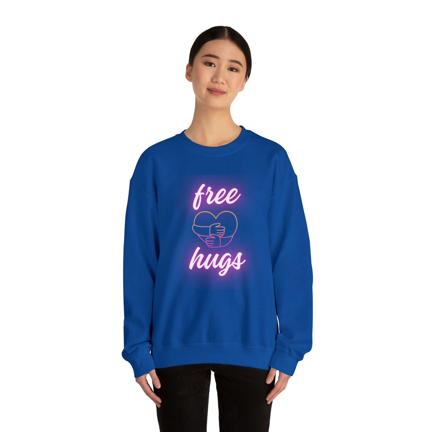 Free Hugs Unisex Crewneck Sweatshirt