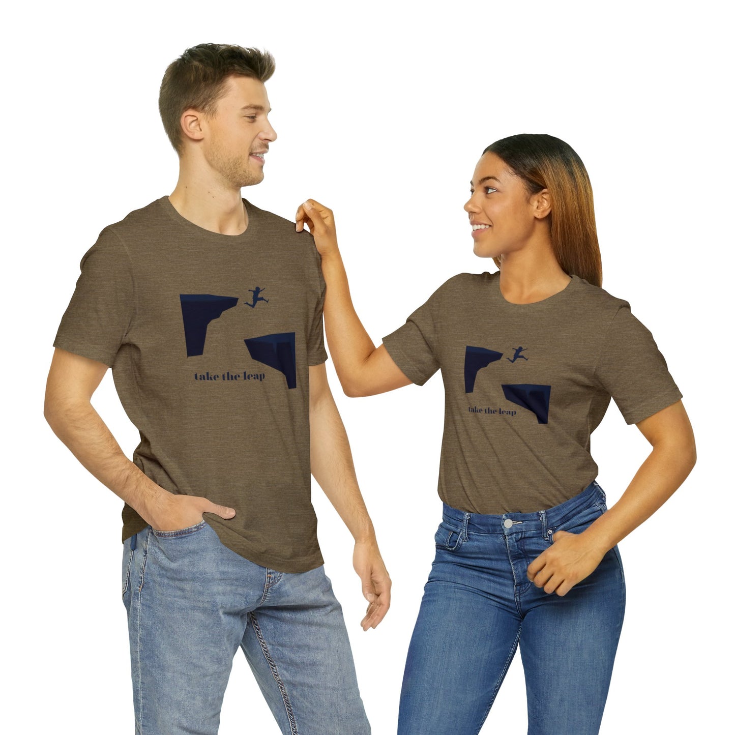 Take the Leap Unisex Jersey Short Sleeve Tee