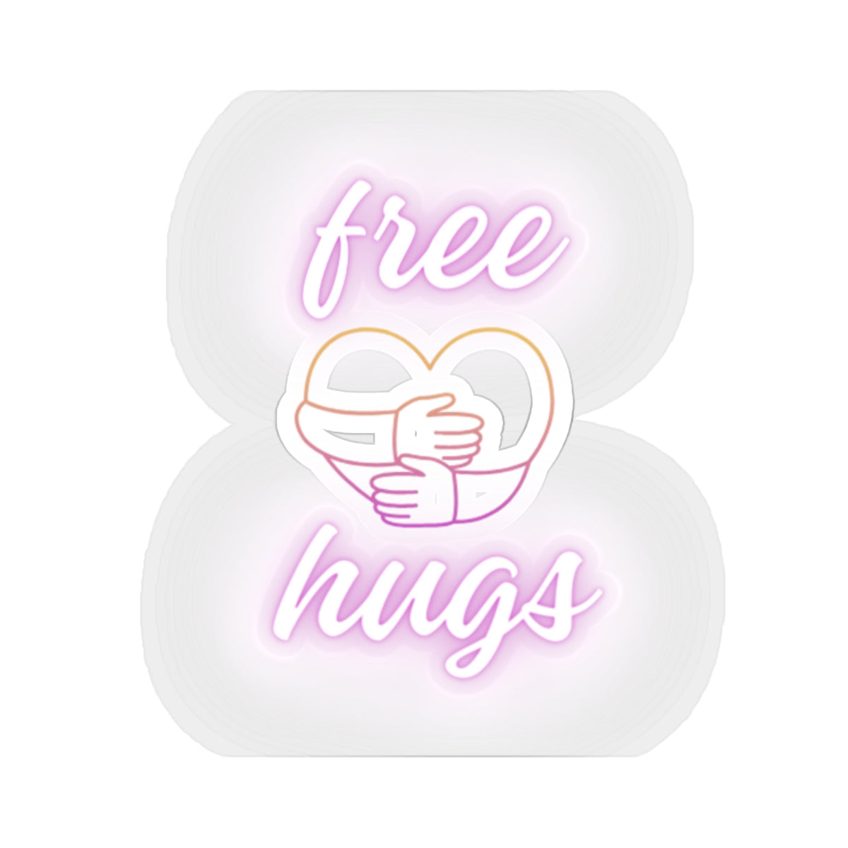 Free Hugs Stickers