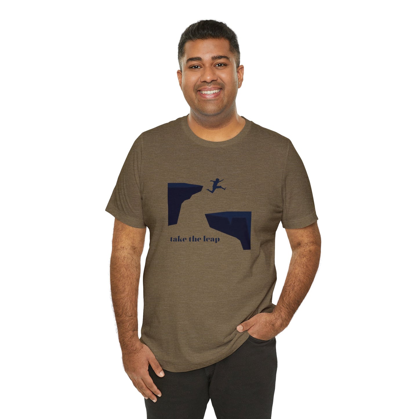 Take the Leap Unisex Jersey Short Sleeve Tee