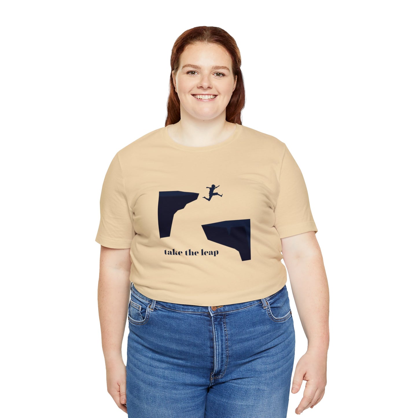 Take the Leap Unisex Jersey Short Sleeve Tee