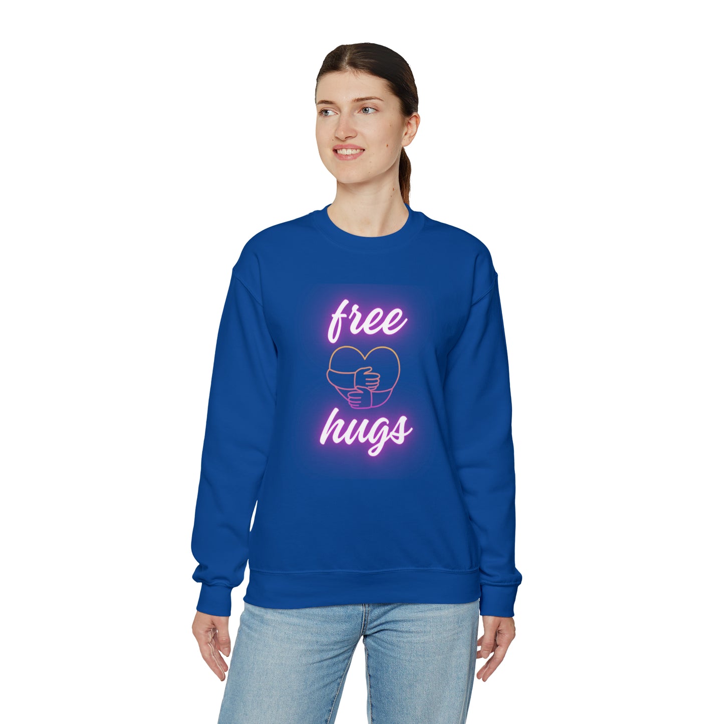 Free Hugs Unisex Crewneck Sweatshirt