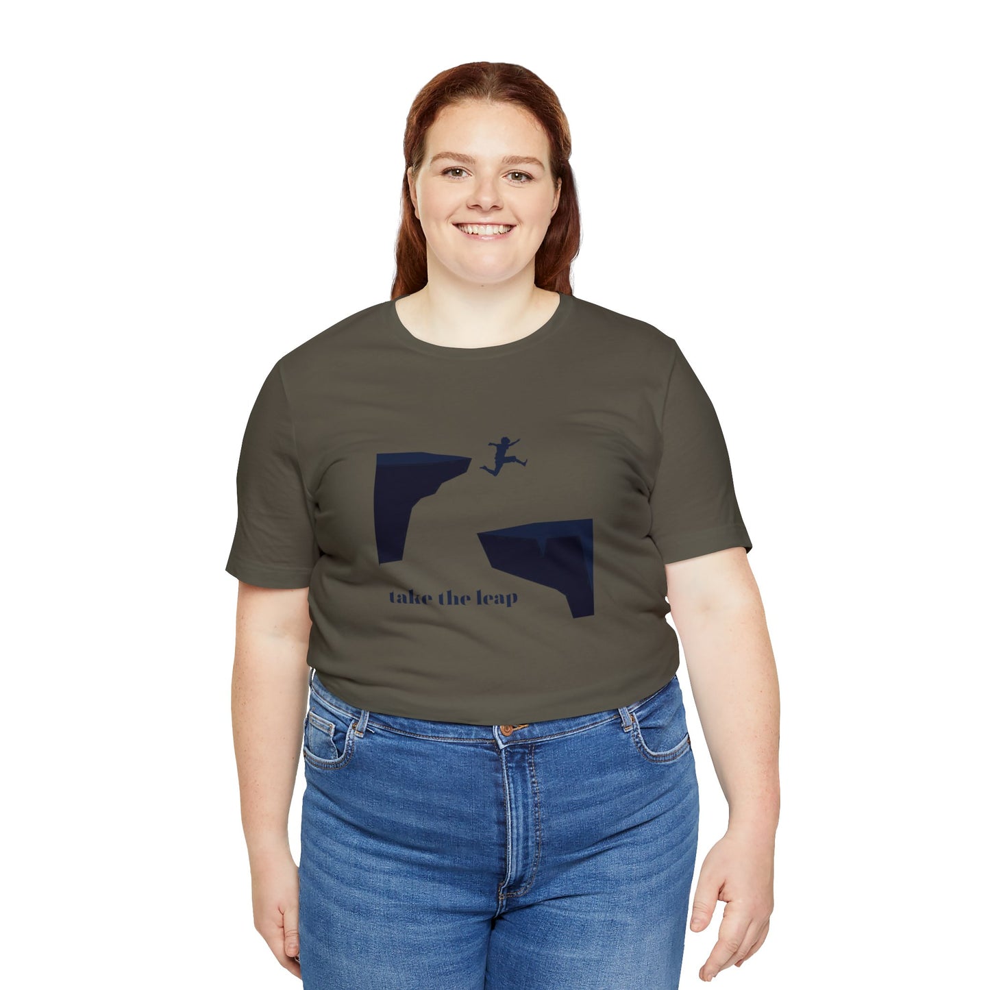 Take the Leap Unisex Jersey Short Sleeve Tee