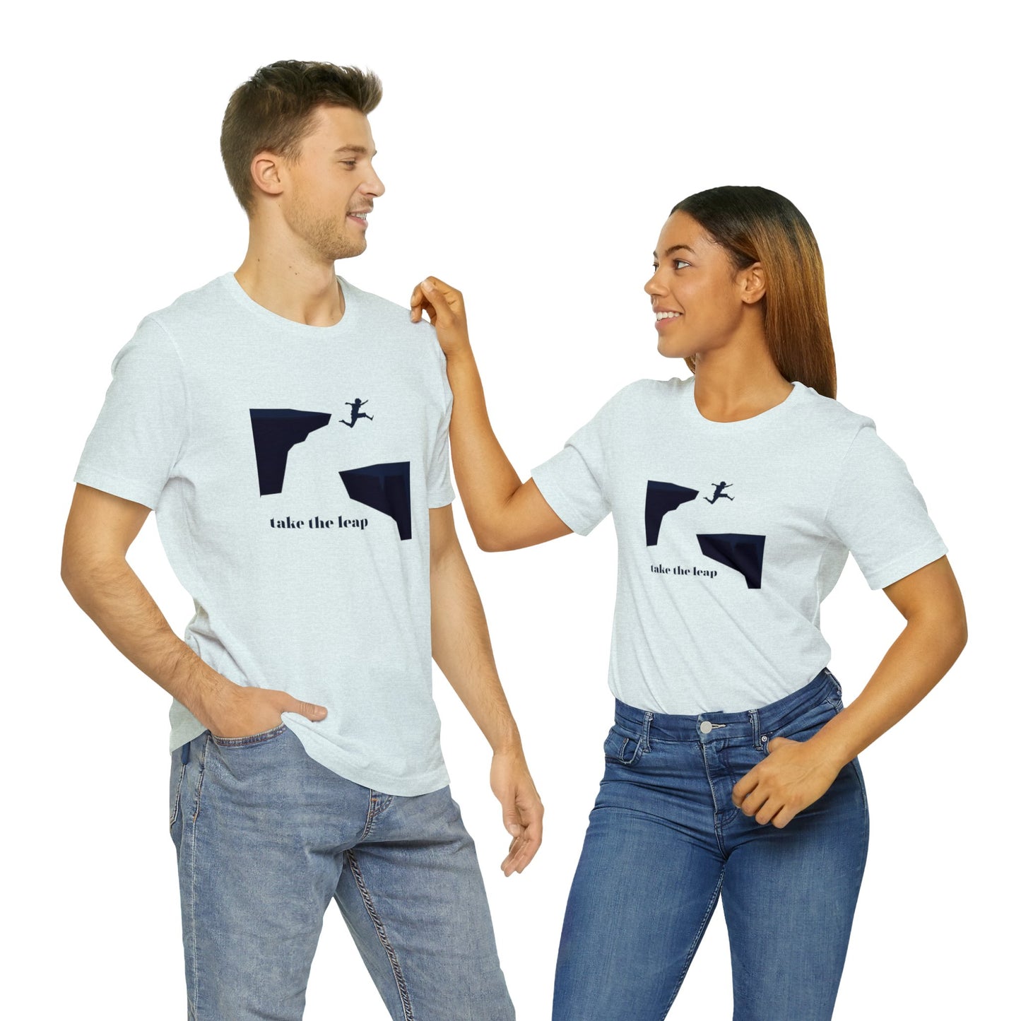 Take the Leap Unisex Jersey Short Sleeve Tee