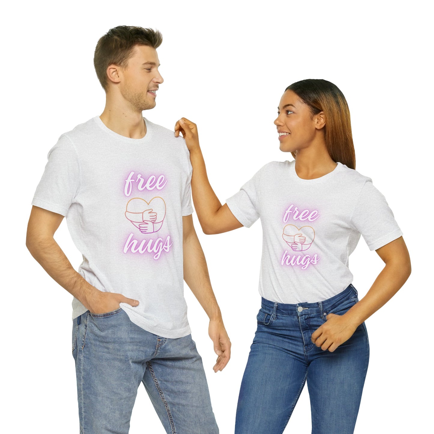 Free Hugs Unisex Jersey Short Sleeve Tee