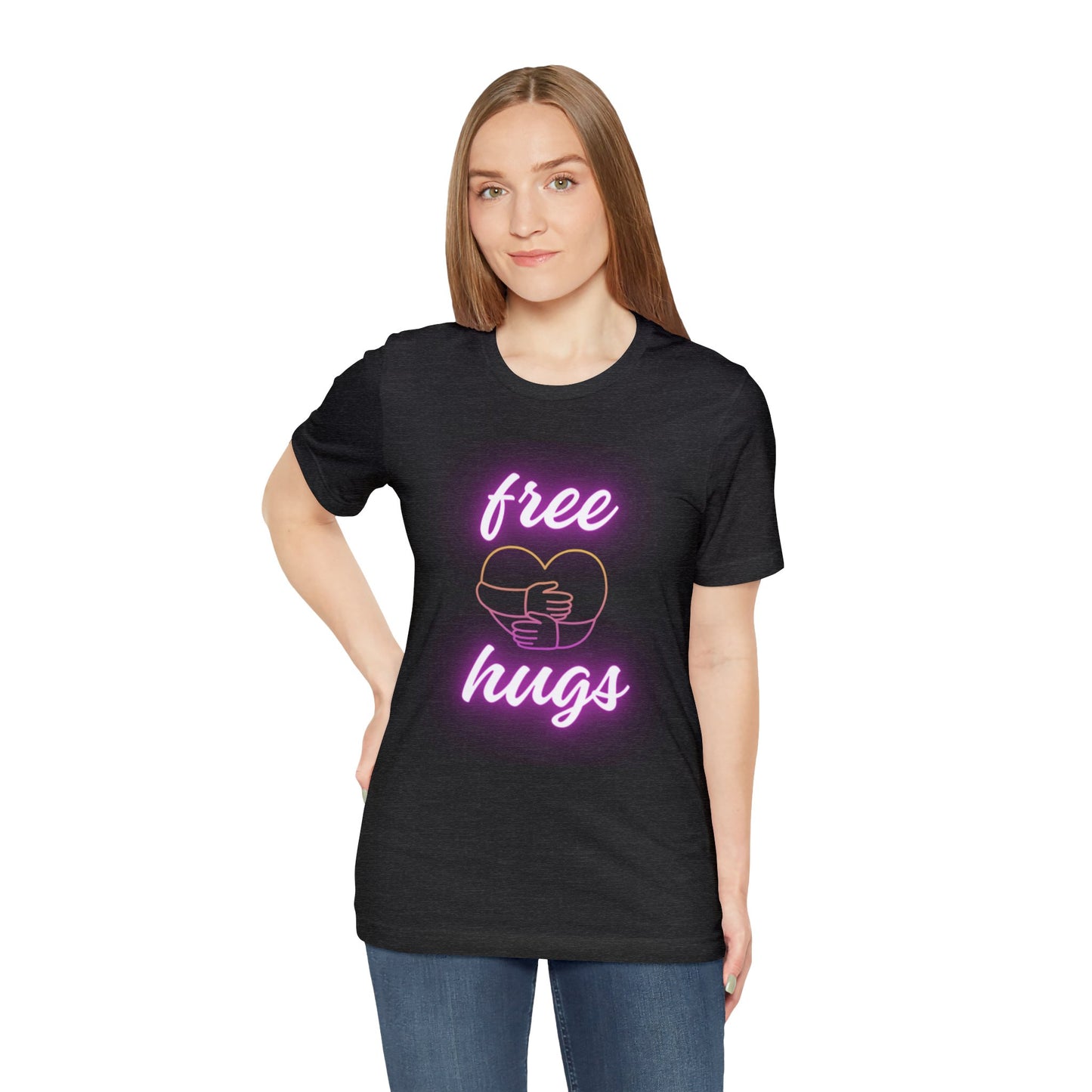 Free Hugs Unisex Jersey Short Sleeve Tee