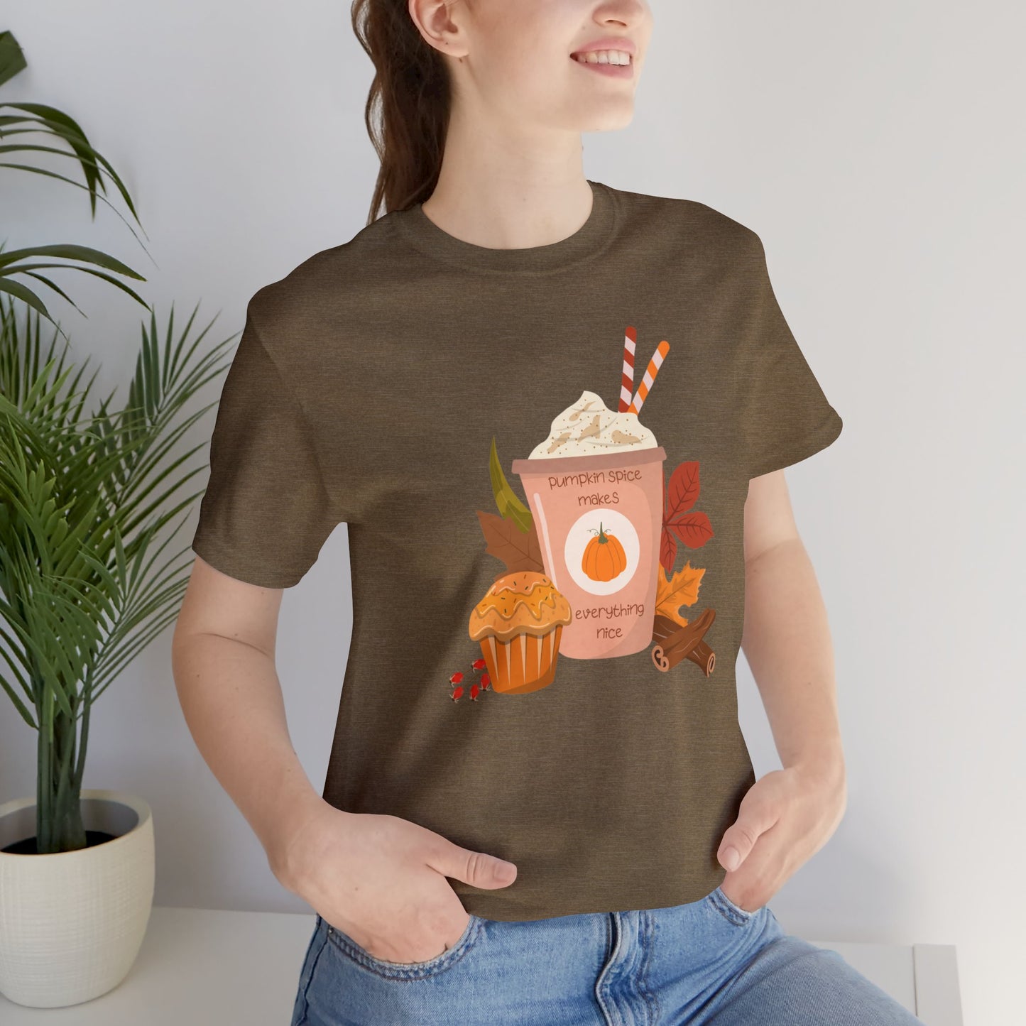 Pumpkin Spice Unisex Jersey Short Sleeve Tee