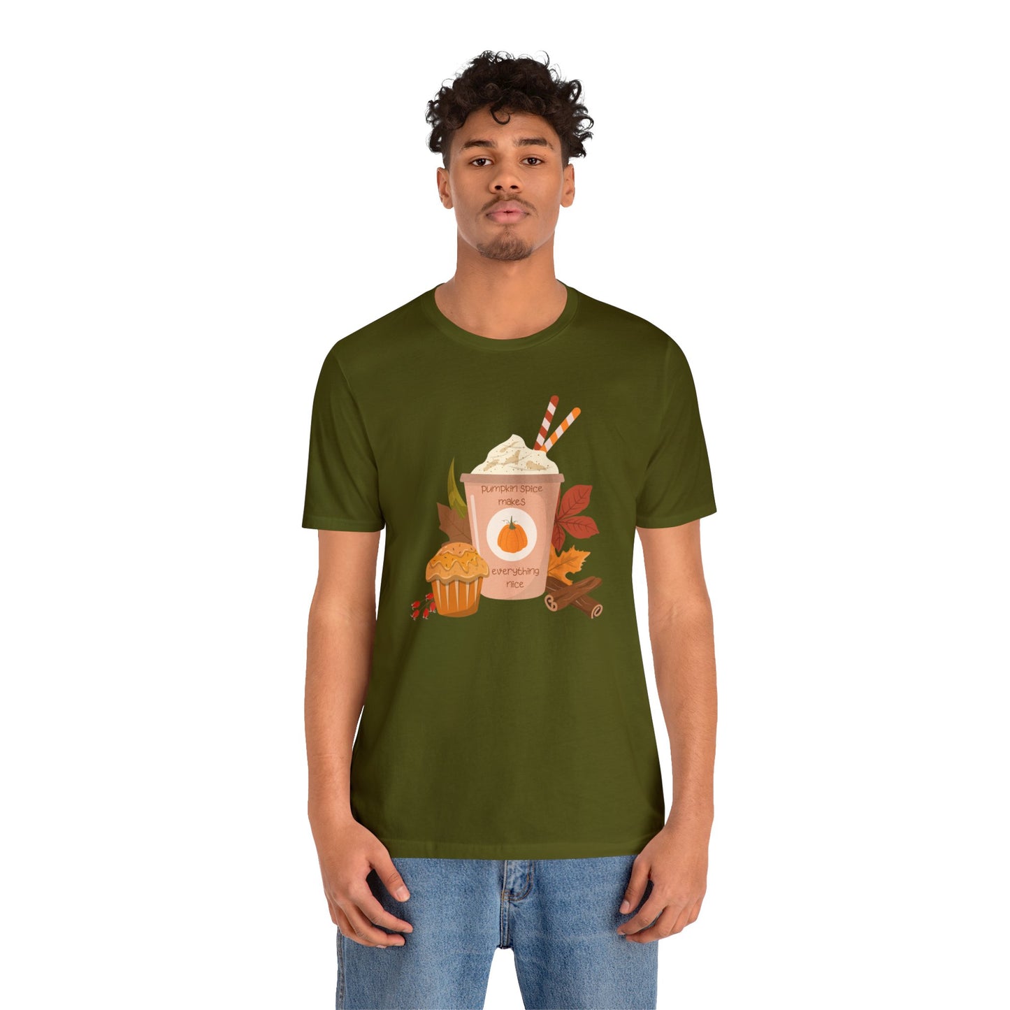 Pumpkin Spice Unisex Jersey Short Sleeve Tee