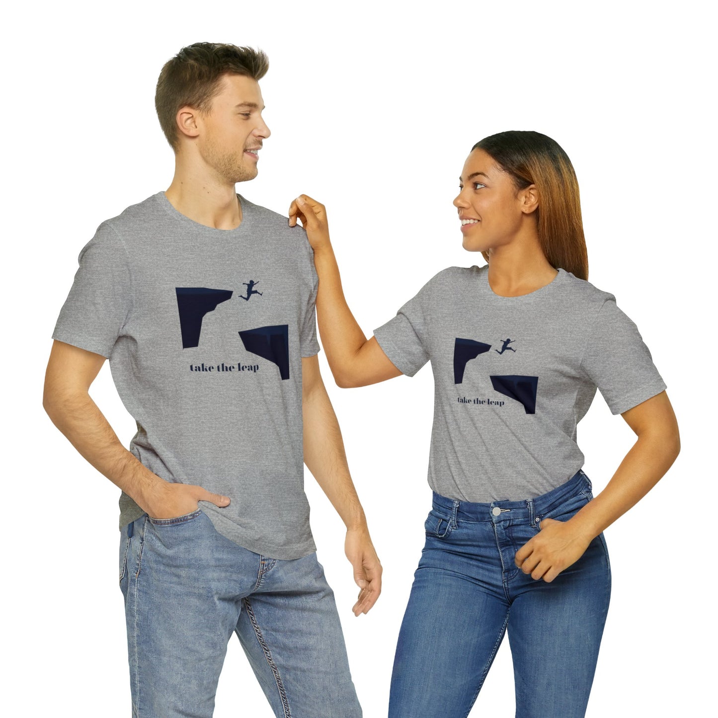 Take the Leap Unisex Jersey Short Sleeve Tee