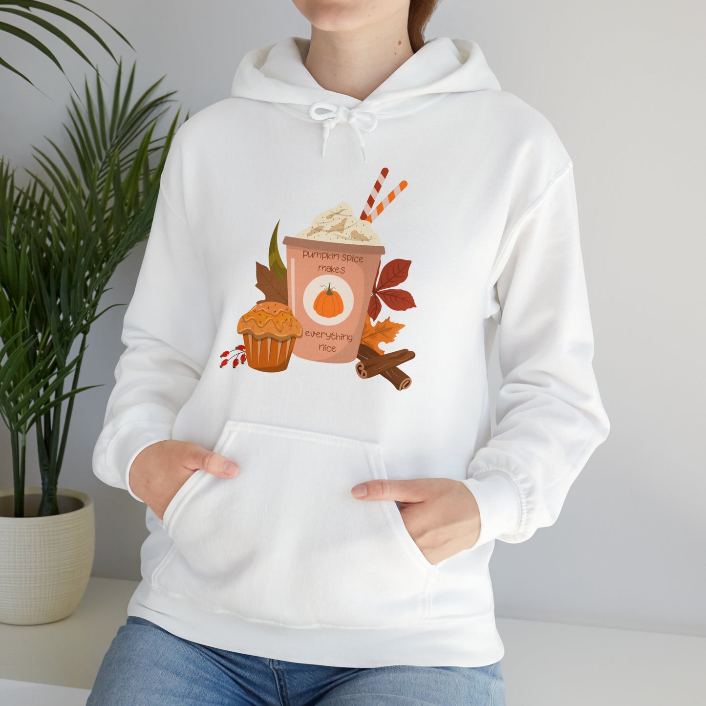 Pumpkin Spice Unisex Heavy Blend™ Hooded Sweatshirt