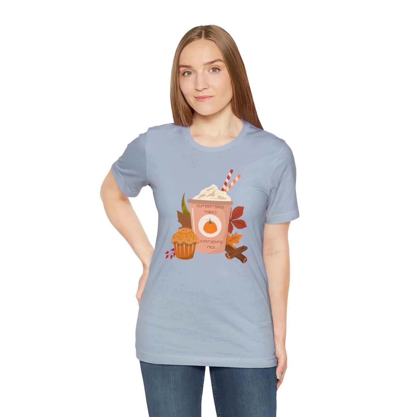 Pumpkin Spice Unisex Jersey Short Sleeve Tee
