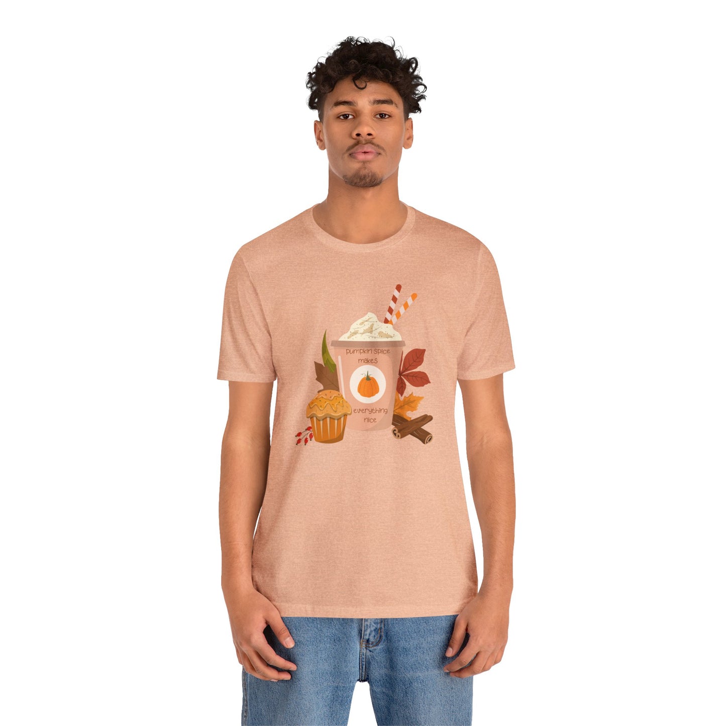 Pumpkin Spice Unisex Jersey Short Sleeve Tee