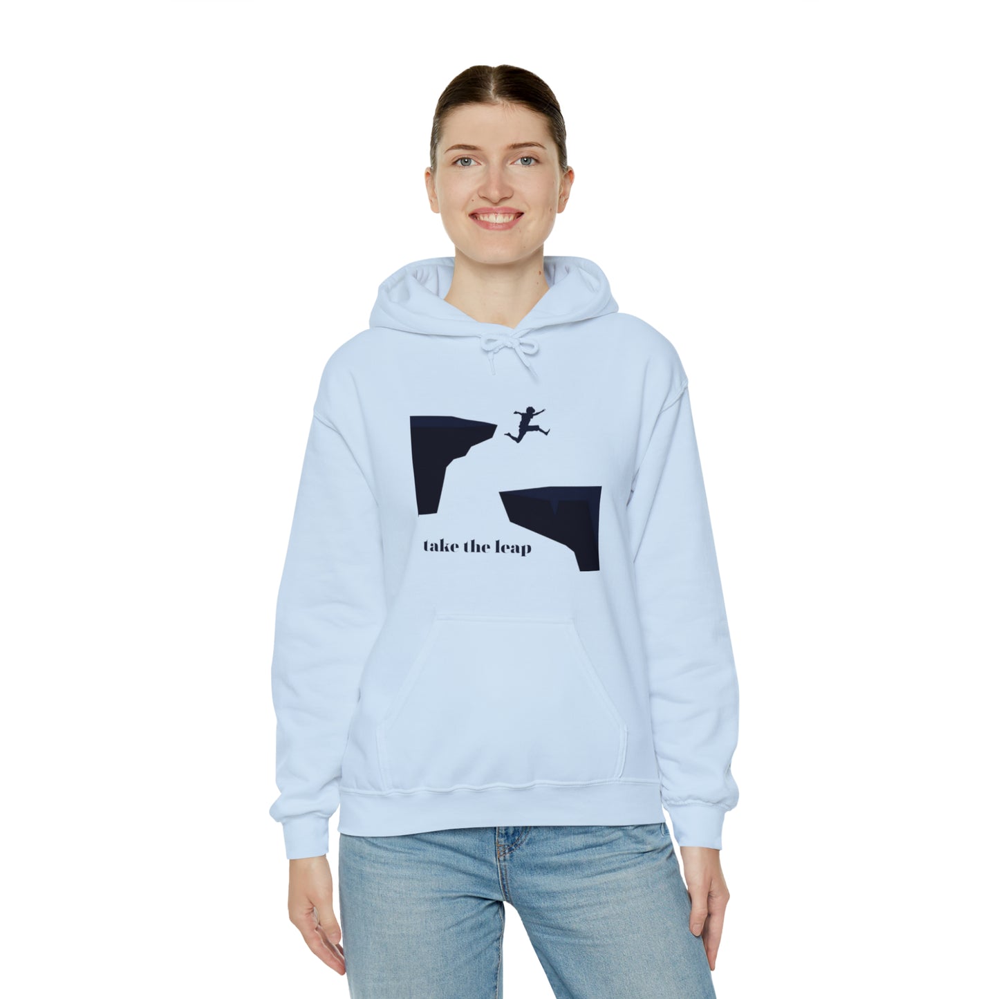 Take the Leap Unisex Hooded Sweatshirt