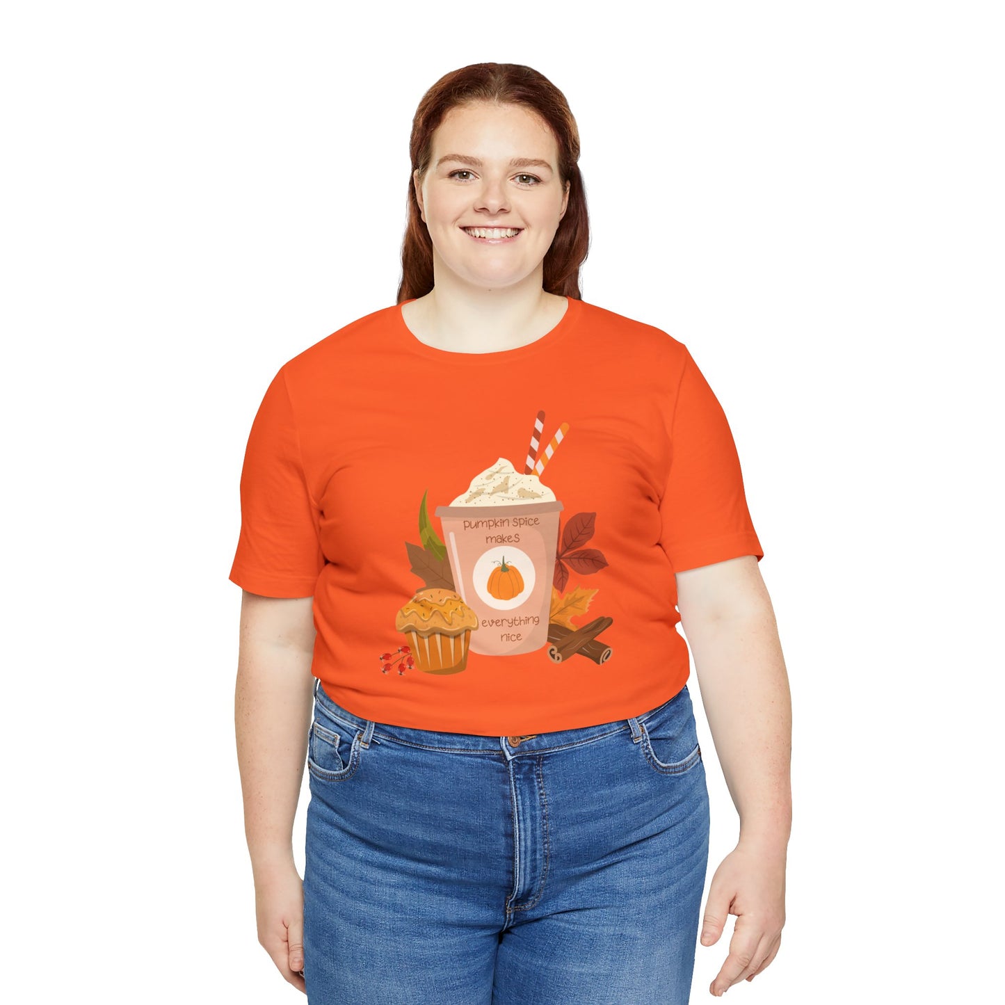 Pumpkin Spice Unisex Jersey Short Sleeve Tee
