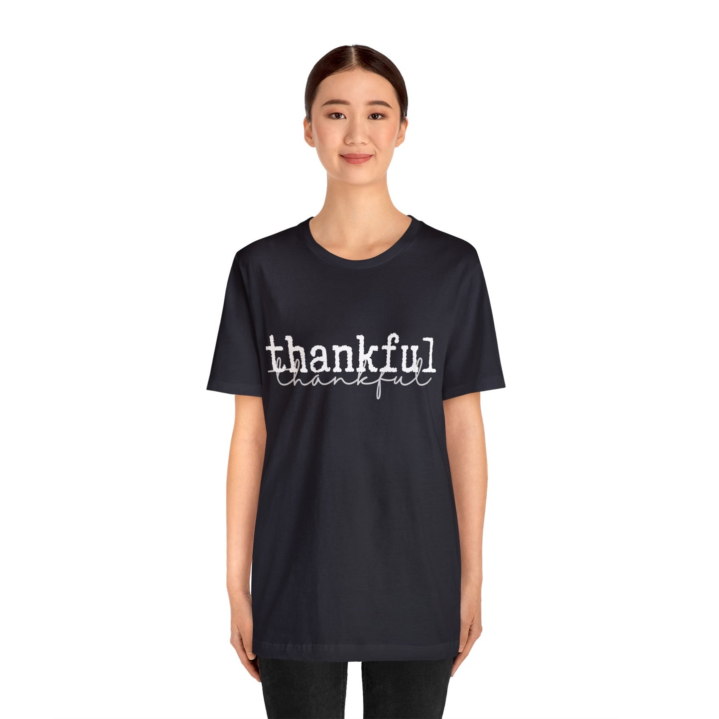Thankful Unisex Jersey Short Sleeve Tee