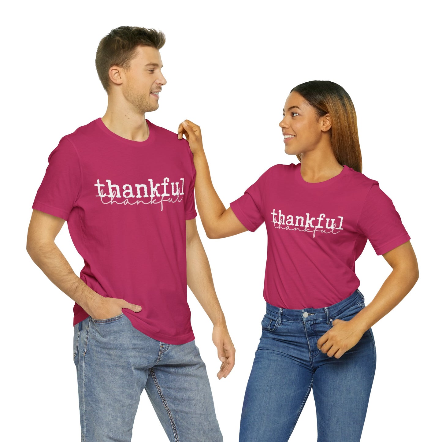 Thankful Unisex Jersey Short Sleeve Tee