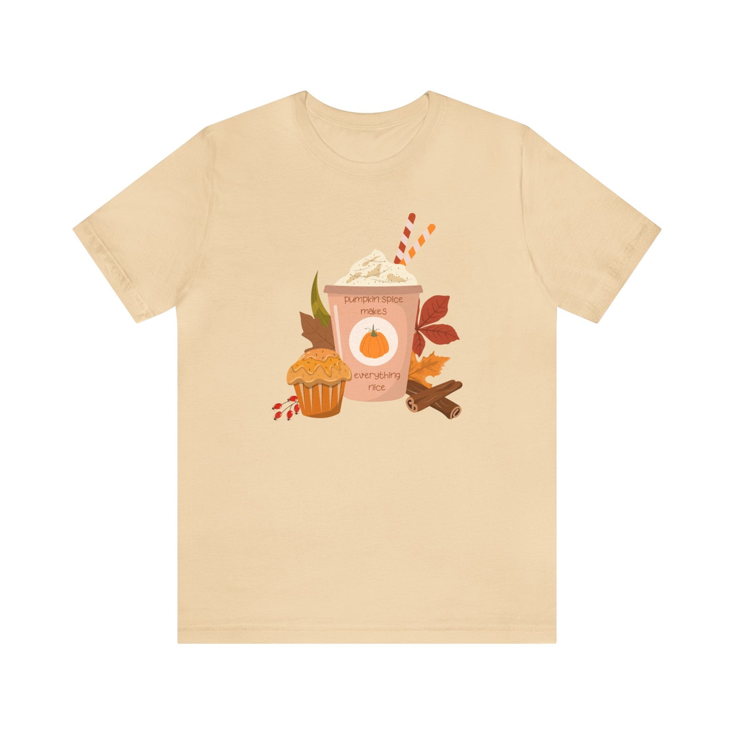 Pumpkin Spice Unisex Jersey Short Sleeve Tee