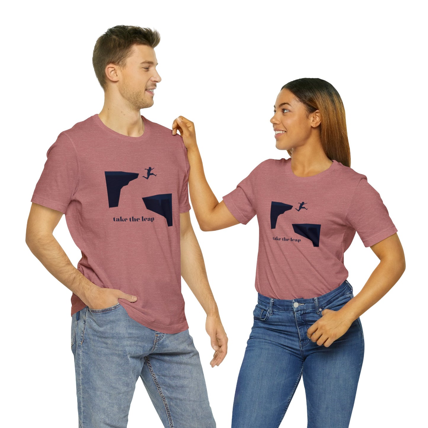 Take the Leap Unisex Jersey Short Sleeve Tee
